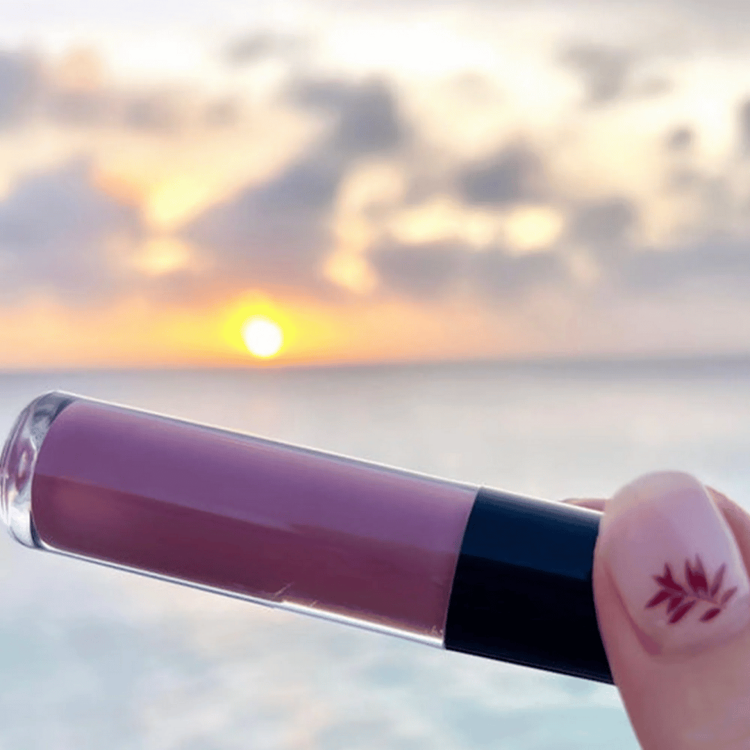 Natural Plumping Lip Gloss - PURPLE