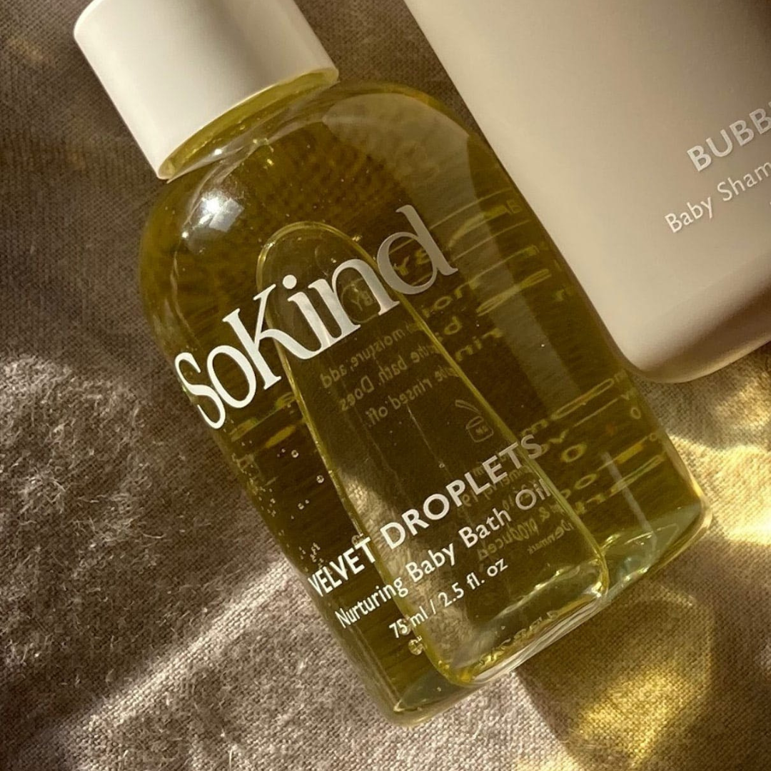 Soothing Baby Bath Oil - Velvet Droplets