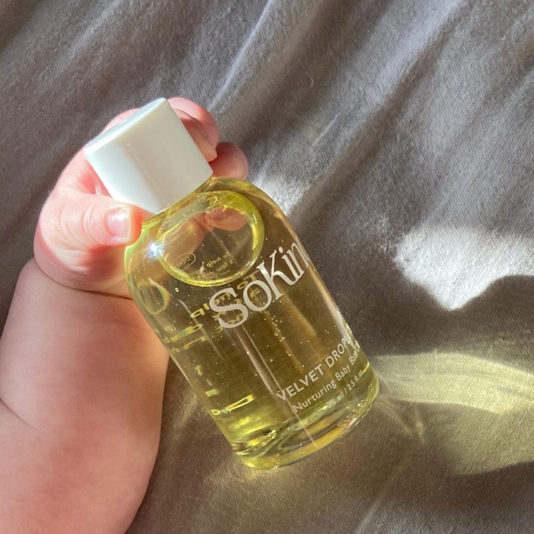 Soothing Baby Bath Oil - Velvet Droplets