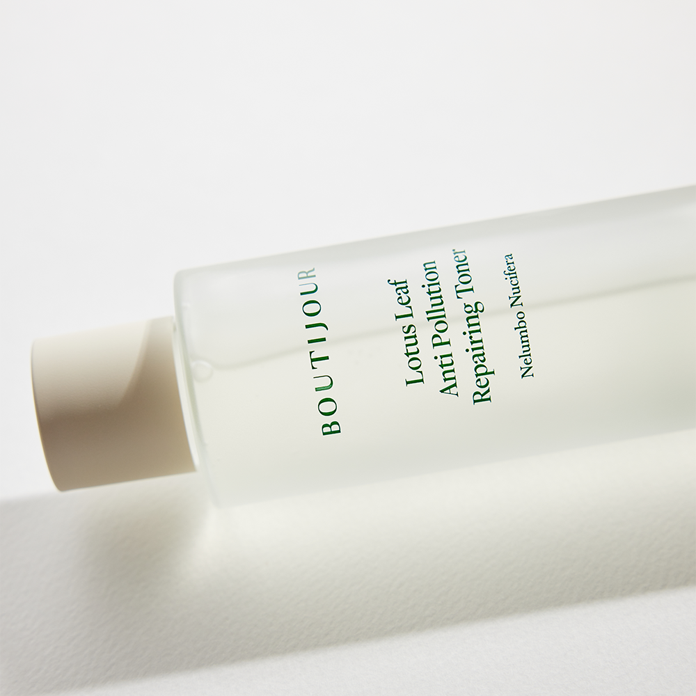 Lotion tonique réparatrice anti-pollution à la feuille de lotus