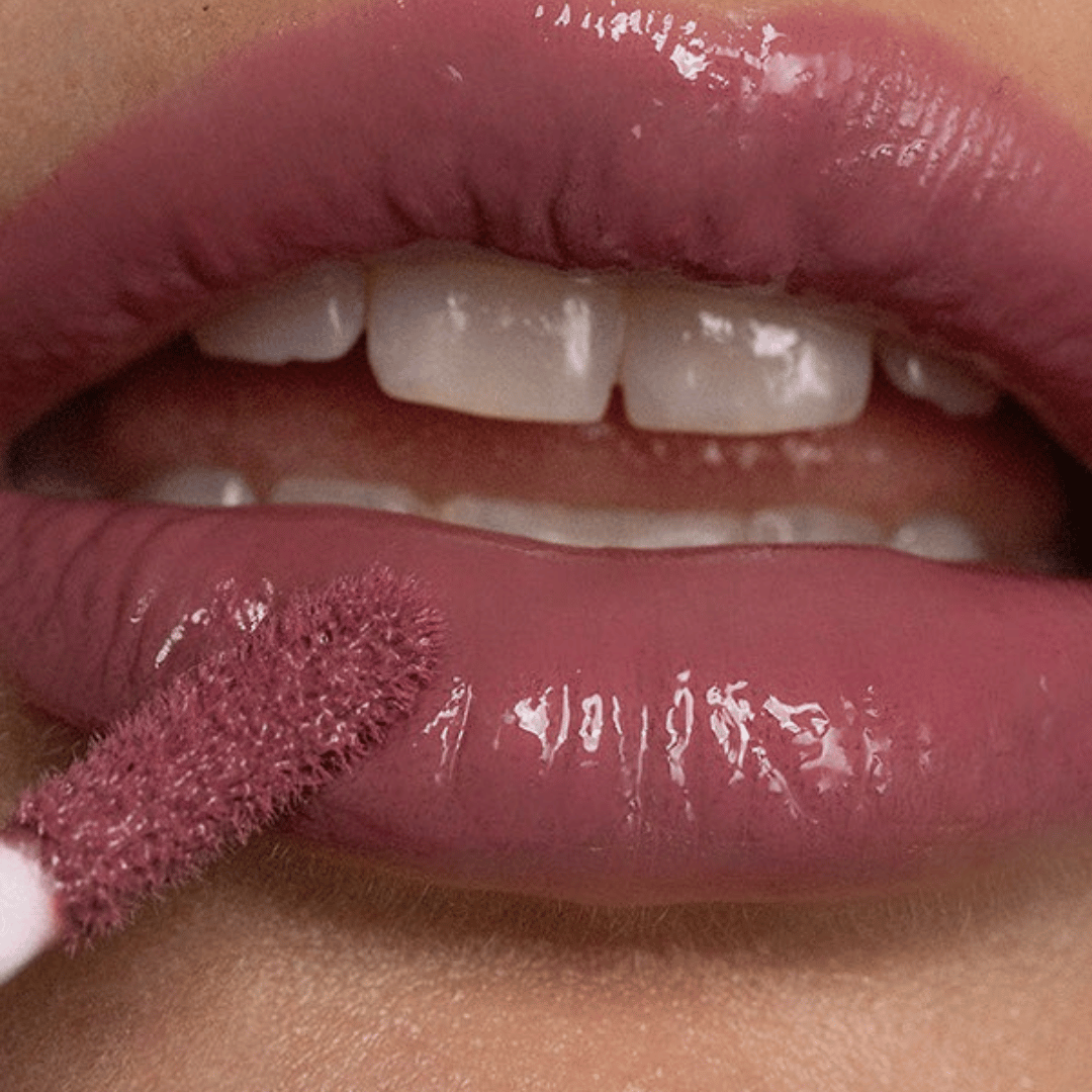 Natural Plumping Lip Gloss - PURPLE